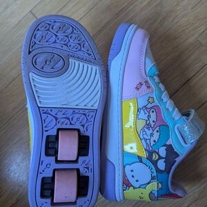 Heelys Hello Kitty Kids Sneakers with Pink, Blue, and Yellow